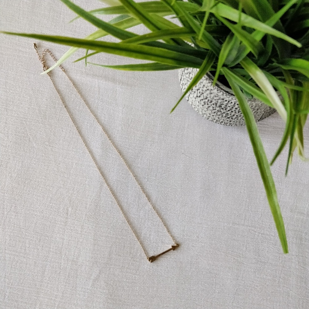 Gold Arrow Necklace